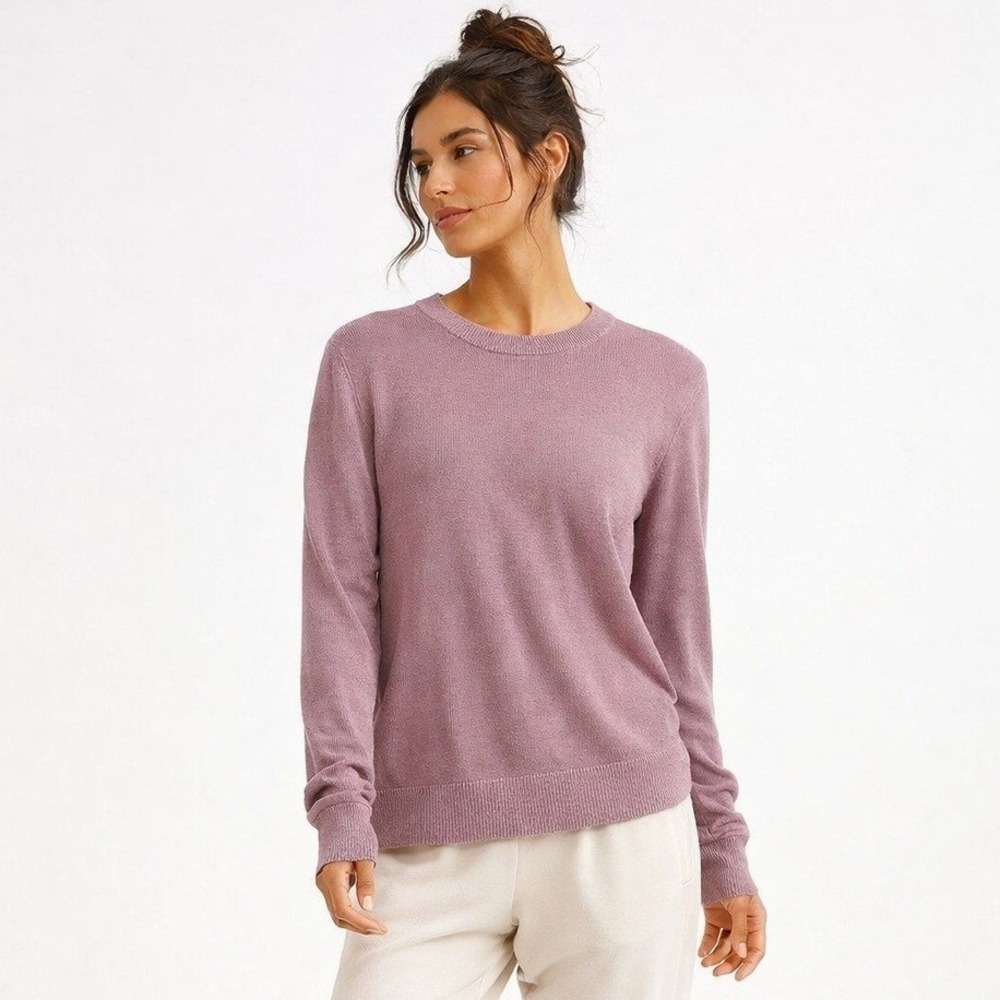 Lululemon Still At Ease Pullover Breezy Back Panel in Antoinette Size 6